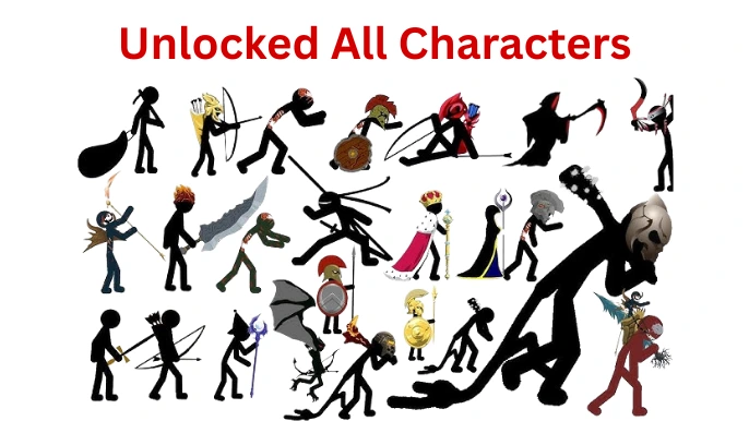 unlocked all characters